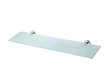 MIA - Satin glass bathroom wall shelf by GUGLIELMI RUBINETTERIE - view 2